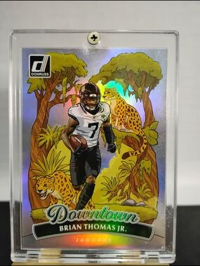 Panini Downtown Brian Thomas Jr. Card - Teal, Black, White